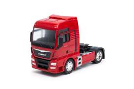 MAN  - 2015 red - 1:32 - Welly - 32650Sr - welly32650Sr | Toms Modelautos
