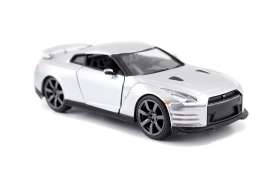 Nissan  - Skyline GT-R R35 2009 silver - 1:32 - Jada Toys - 97383 - jada97383 | Toms Modelautos