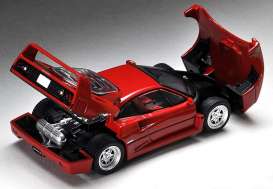Ferrari  - F40  1987 red - 1:64 - Tomica - toVinF40 | Toms Modelautos