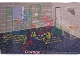 Car Garage diorama - 1:24 - Fujimi - 115047 - fuji115047 | Toms Modelautos
