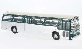 GMC  - 1969 green/white - 1:43 - IXO Models - BUS013 - ixBUS013 | Toms Modelautos