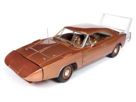 Dodge  - Daytona Charger 1968 bronze - 1:18 - Auto World - AMM1168 - AMM1168 | Toms Modelautos