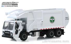 Mack  - LR Refuse 2019 white - 1:64 - GreenLight - 45080C - gl45080C | Toms Modelautos