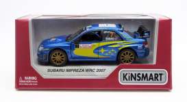 Subaru - Impreza WRC #7 Solberg blue/yellow - 1:36 - Kinsmart - 5328W - KT5328W | Tom's Modelauto's Subaru - Impreza WRC #7 Solberg blue/yellow - 1:36 - Kinsmart - 5328W - KT5328W | Tom's Modelauto's