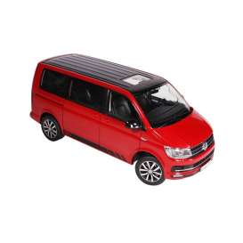 Volkswagen  - T6 Multivan Edition 30 2018 red/black - 1:18 - NZG - 95420010 - NZG95420010 | Toms Modelautos