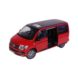 Volkswagen  - T6 Multivan Edition 30 2018 red/black - 1:18 - NZG - 95420010 - NZG95420010 | Toms Modelautos