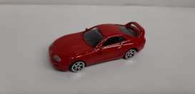Toyota  - Supra  red - 1:64 - Motor Max - 6012 - mmax6012r | Toms Modelautos