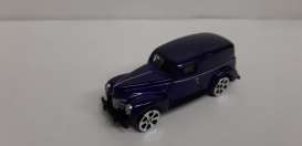 Ford  - Sedan Delivery 1940 blue - 1:64 - Motor Max - 6074 - mmax6074b | Toms Modelautos