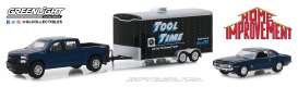 Chevrolet - Silverado & Camaro SS 2019 blue/black - 1:64 - GreenLight - 31080C - gl31080C | Toms Modelautos Chevrolet - Silverado & Camaro SS 2019 blue/black - 1:64 - GreenLight - 31080C - gl31080C | Toms Modelautos