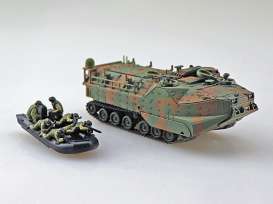 Militaire  - JGSDF AAVC7A1 Ram/RS  kinetic yellow - 1:72 - Aoshima - 05665 - abk05665 | Toms Modelautos