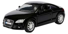Audi  - TT Coupe 2007 black - 1:24 - Motor Max - 73340 - mmax73340bk | Toms Modelautos