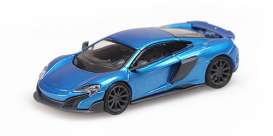 McLaren  - 675LT blue - 1:87 - Minichamps - 870154424 - mc870154424 | Toms Modelautos