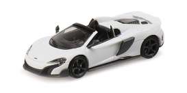 McLaren  - 675LT white - 1:87 - Minichamps - 870154430 - mc870154430 | Toms Modelautos