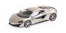 McLaren  - 570S silver - 1:87 - Minichamps - 870154540 - mc870154540 | Toms Modelautos