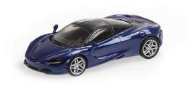 McLaren  - 720S blue - 1:87 - Minichamps - 870178720 - mc870178720 | Toms Modelautos