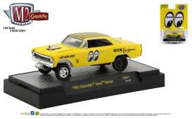 Chevrolet  - Nova Gasser 1967 black/yellow - 1:64 - M2 Machines - 31600GS01 - M2-31600GS01 | Toms Modelautos