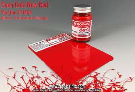 Zero Paints Paint - Coca Cola new red - Zero Paints - ZP1404 | Toms Modelautos