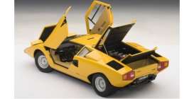 Lamborghini  - Countach LP 400 1974 yellow - 1:87 - Minichamps - 870103121 - mc870103121 | Toms Modelautos