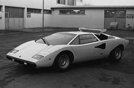Lamborghini  - Countach LP 400 1974 white - 1:87 - Minichamps - 870103122 - mc870103122 | Toms Modelautos