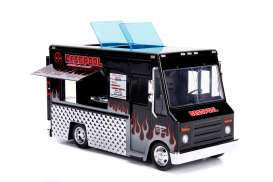 Deadpool  - Taco Truck 2016 black/silver - 1:24 - Jada Toys - 30540 - jada30540 | Toms Modelautos
