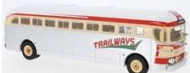 GMC  - PD 3751  1955 red/white - 1:43 - IXO Models - BUS015 - ixBUS015 | Toms Modelautos