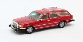 Mercedes Benz  - Crayford 1977 red - 1:43 - Matrix - 11302-192 - MX11302-192 | Toms Modelautos