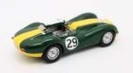 Lister  - Jaguar 1958 green/yellow - 1:18 - Matrix - L1001-022 - MXL1001-022 | Toms Modelautos