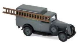 Citroen  - U11 1935 grey - 1:87 - Norev - 159927 - nor159927 | Toms Modelautos