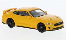 Ford  - Mustang 2018 orange - 1:87 - Minichamps - 870087024 - mc870087024 | Toms Modelautos