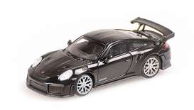 Porsche  - 911 2018 black - 1:87 - Minichamps - 870068120 - mc870068120 | Toms Modelautos