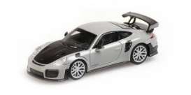 Porsche  - 911 2018 grey - 1:87 - Minichamps - 870068127 - mc870068127 | Toms Modelautos