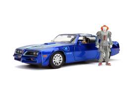 Pontiac - Firebird *IT* 1977 blue - 1:24 - Jada Toys - 31118 - jada31118 | Tom's Modelauto's Pontiac - Firebird *IT* 1977 blue - 1:24 - Jada Toys - 31118 - jada31118 | Tom's Modelauto's