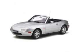 Mazda - MX-5 1990 silver - 1:18 - OttOmobile Miniatures - ot321 - otto321 | Tom's Modelauto's Mazda - MX-5 1990 silver - 1:18 - OttOmobile Miniatures - ot321 - otto321 | Tom's Modelauto's