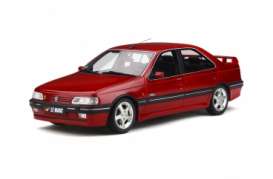 Peugeot  - 405 Mi16 1993 red - 1:18 - OttOmobile Miniatures - ot865 - otto865 | Toms Modelautos