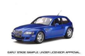 BMW - Z3 M Coupe 3.2 1999 blue - 1:18 - OttOmobile Miniatures - ot318 - otto318 | Tom's Modelauto's BMW - Z3 M Coupe 3.2 1999 blue - 1:18 - OttOmobile Miniatures - ot318 - otto318 | Tom's Modelauto's