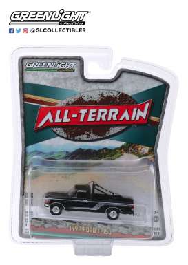 Ford - F-150 1992 black/silver - 1:64 - GreenLight - 35150D - gl35150D | Toms Modelautos Ford - F-150 1992 black/silver - 1:64 - GreenLight - 35150D - gl35150D | Toms Modelautos