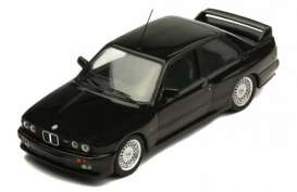 BMW  - M3 Sport 1988 black - 1:43 - IXO Models - CLC308 - ixCLC308 | Toms Modelautos