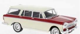 Fiat  - 2300 Familiare 1969 red/cream - 1:43 - IXO Models - CLC155 - ixCLC155 | Toms Modelautos