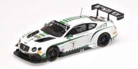 Bentley  - 2015 white/green - 1:43 - Almost Real - ALM430303 - ALM430303 | Toms Modelautos