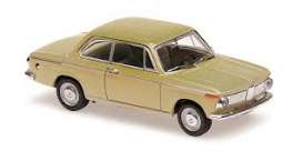 BMW  - 1600 beige - 1:43 - Maxichamps - 940022100 - mc940022100 | Toms Modelautos