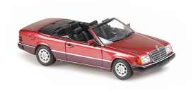 Mercedes Benz  - 300CE 1991 red - 1:43 - Maxichamps - 940037030 - mc940037030 | Toms Modelautos