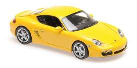 Porsche  - Cayman S 2005 yellow - 1:43 - Maxichamps - 940065620 - mc940065620 | Toms Modelautos
