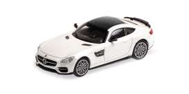 Brabus Mercedes Benz - 600 2015 white - 1:87 - Minichamps - 870037324 - mc870037324 | Toms Modelautos