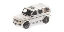 Mercedes Benz  - G-Klasse 2018 diamond white - 1:87 - Minichamps - 870037402 - mc870037402 | Toms Modelautos