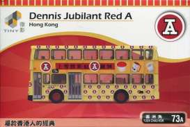 Dennis  - Jubilant Red A yellow - 1:110 - Tiny Toys - ATC64341 - tinyATC64341 | Toms Modelautos