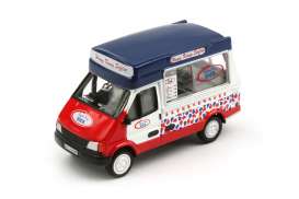 Toyota  - Ice Cream Van red/white/blue - 1:64 - Tiny Toys - ATC64008 - tinyATC64008 | Toms Modelautos
