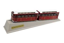 Tramcars  - red - 1:110 - Tiny Toys - ATC64184 - tinyATC64184 | Toms Modelautos