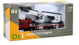Fire Engines  - Dx1 Ladder red/white - 1:50 - Tiny Toys - ATC64013 - tinyATC64013 | Toms Modelautos