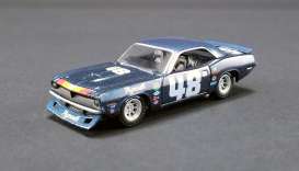Plymouth  - Trans Am Barracuda #48 1970 blue - 1:64 - Acme Diecast - 51263 - acme51263GM | Toms Modelautos