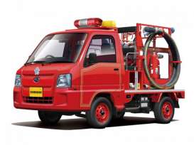 Subaru  - Sambar Fire Engine  - 1:24 - Aoshima - 05794 - abk05794 | Toms Modelautos